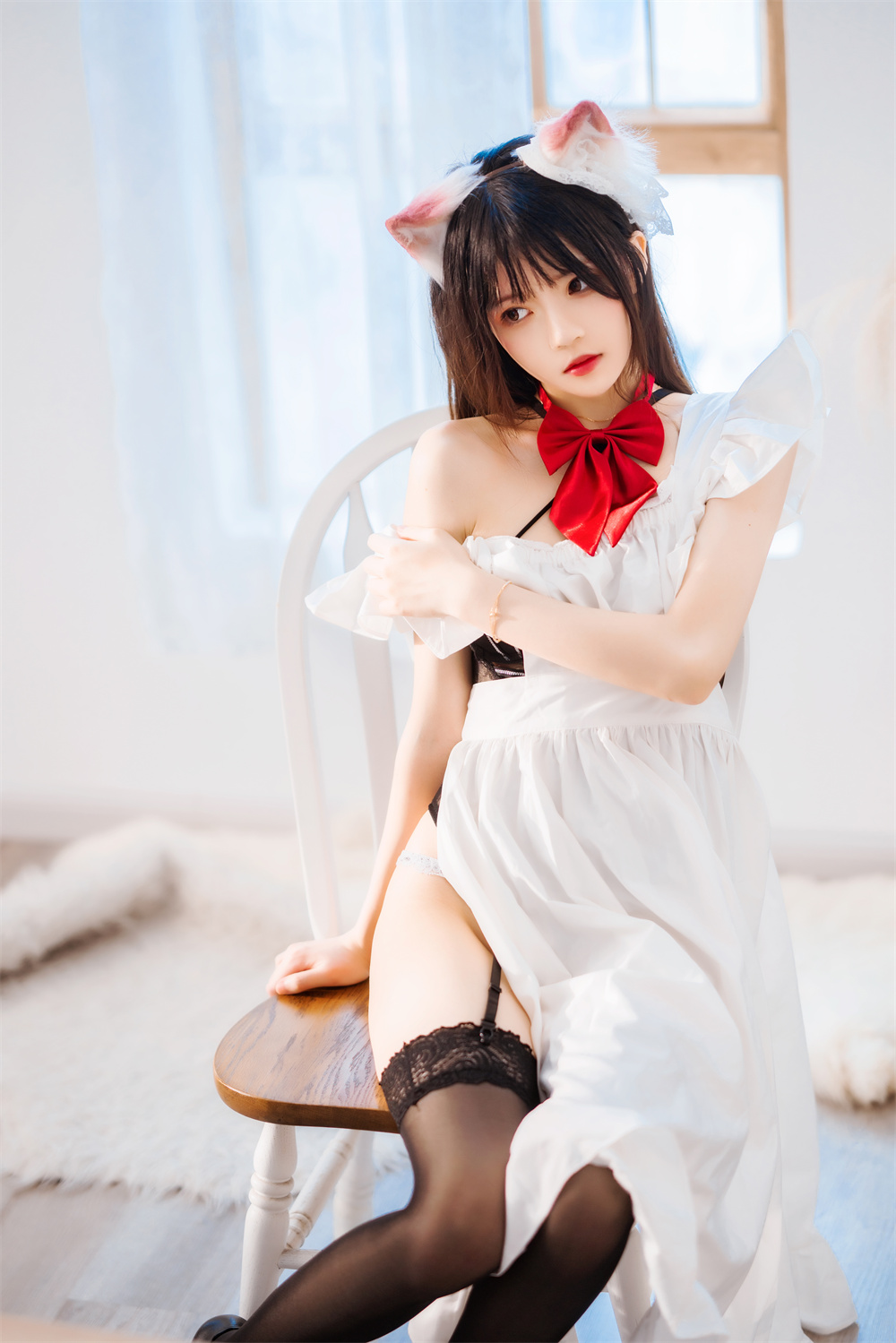 图片[1]-桜桃喵 VOL.079 [97P] 长裙妹抖-微密空间-全网最全抖音网红铁粉空间觅圈